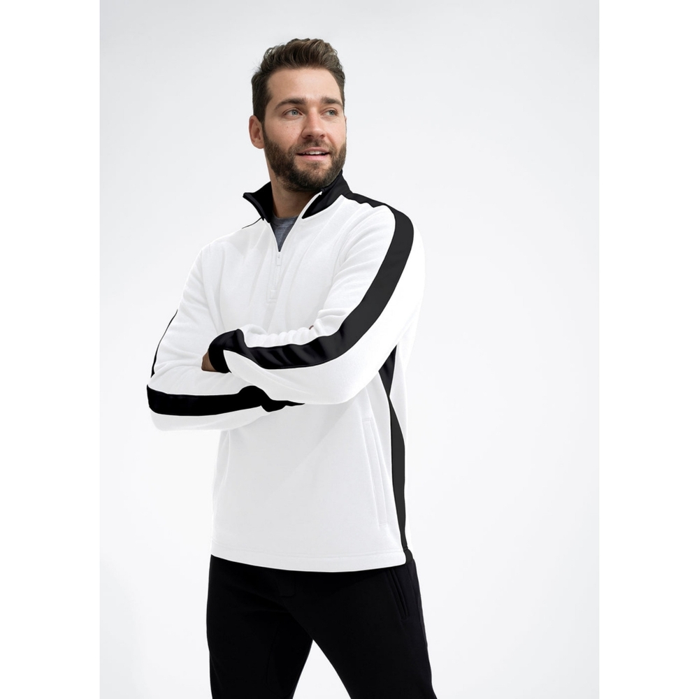 NWT Swet Tailor Stretch Fleece Quater Zip Size L